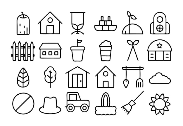 uma coleção de imagens, incluindo uma casa e uma casa com uma casa no topo