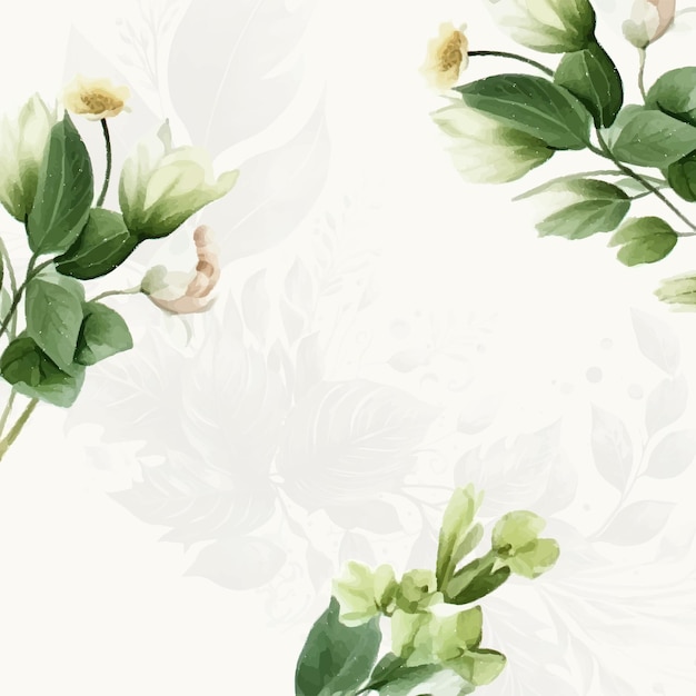 Uma flor colorida, bonita, desenhada à mão, cartão de convite de casamento, aquarela.