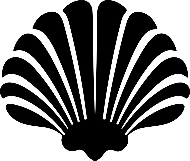 Vetor uma imagem em preto e branco de um pavão preto e branco