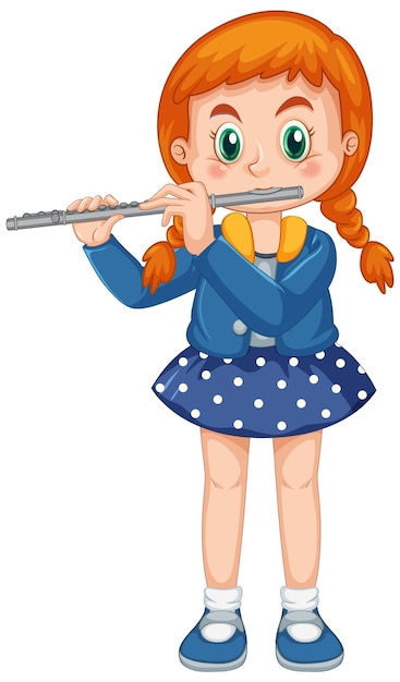 Flauta Kawaii Fofa Tocando Ilustração De Personagem Fofa Vetor PNG ,  Flauta, Adesivo, Desenho Animado Imagem PNG e Vetor Para Download Gratuito