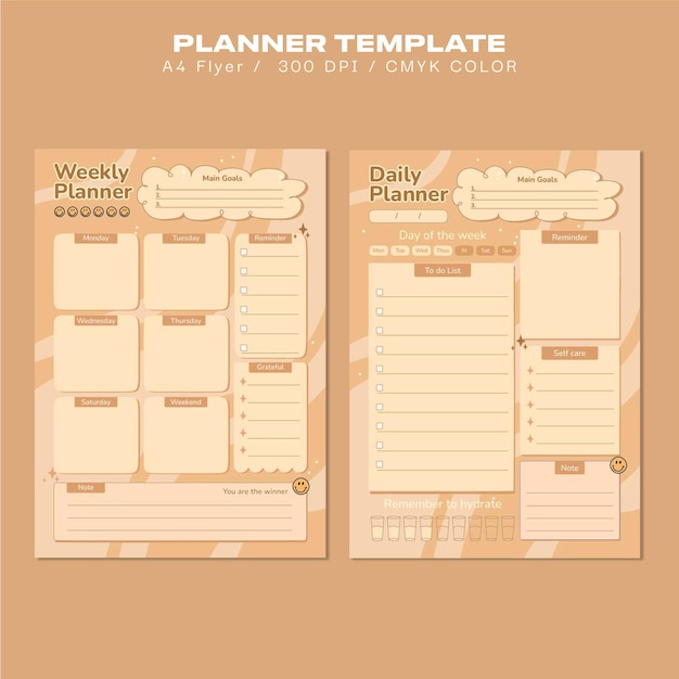 uma página que diz plano plano nele