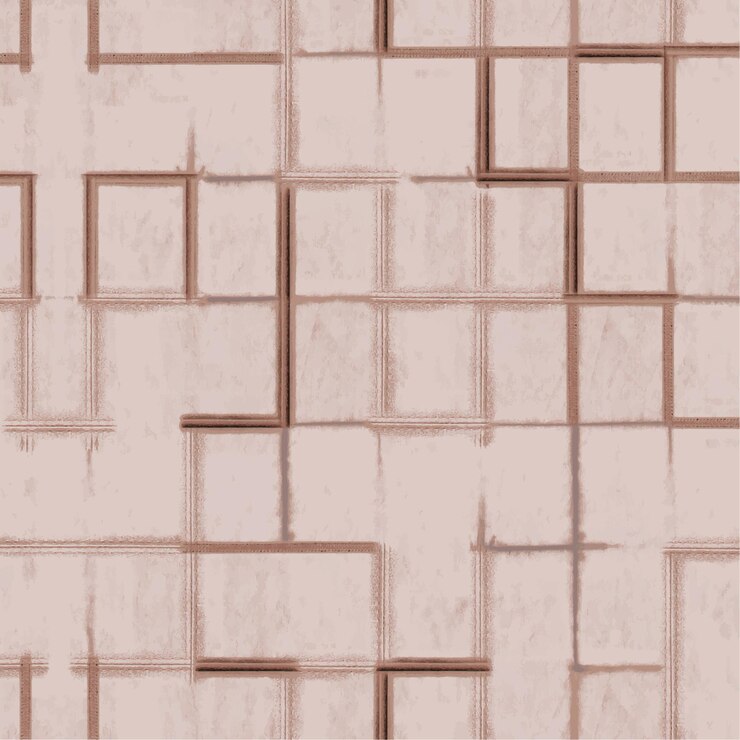 Vetor uma parede rosa com um desenho quadrado que diz " x "