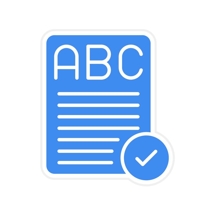 Vetor uma pasta azul e branca com as letras b e b