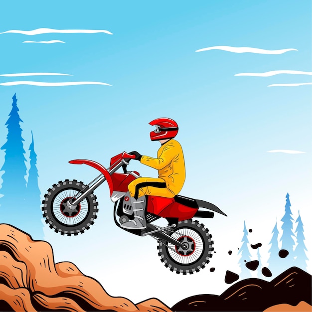 Trilha de Moto imagem vetorial de funwayillustration© 59568899