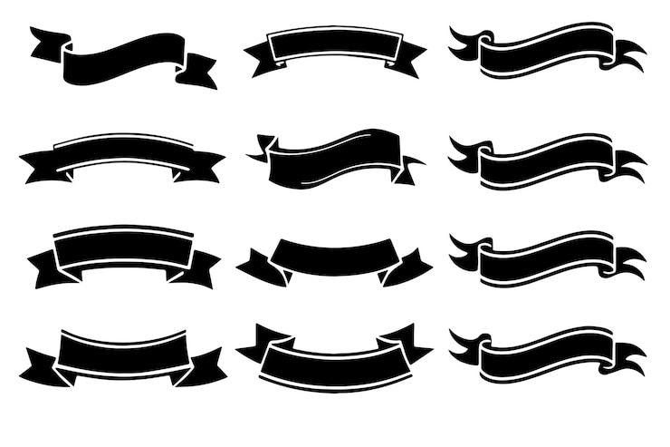 Vetor uma série de desenhos diferentes com as palavras x sobre eles