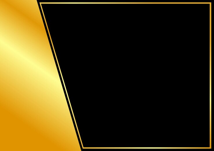 Vetor uma tela preta com um fundo amarelo com uma borda preta