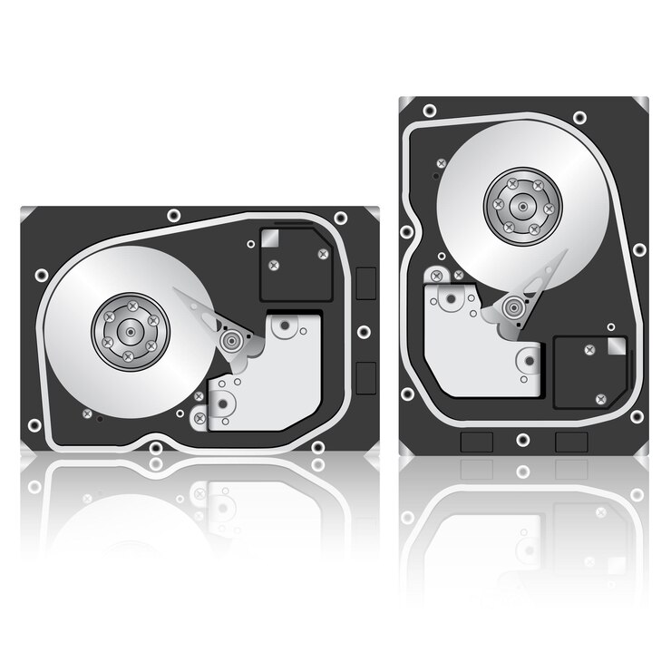 Vetor unidade de disco rígido do computador