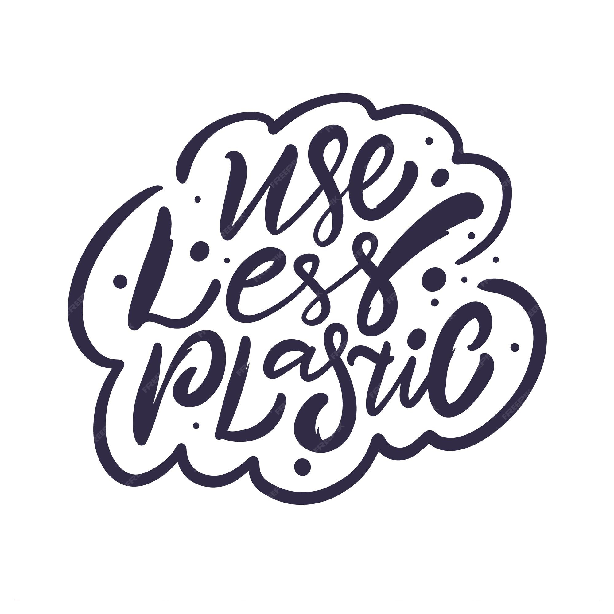 simplifique o texto vetorial escrito à mão da sua vida. lettering design de  citação motivacional para uma vida fácil, consciente e lenta. apoiar o  conceito de desperdício zero. para impressão, pôster, cartão