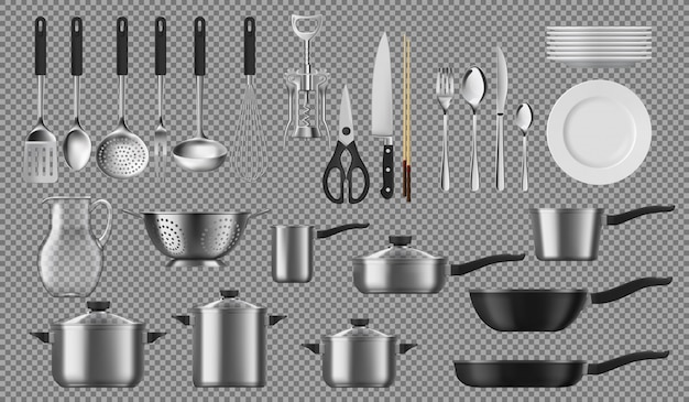 Utensílios de cozinha e de mesa, louça