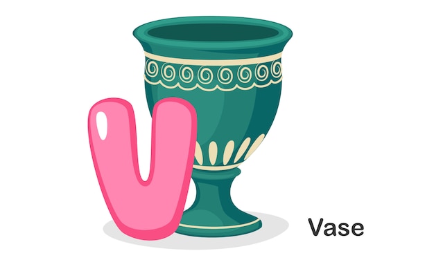 V para vaso