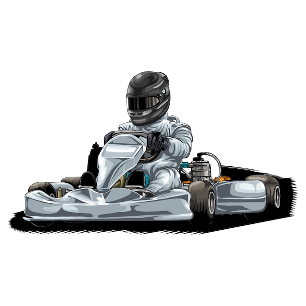 120+ Corrida De Kart Ilustração de stock, gráficos vetoriais e clipart  royalty-free - iStock