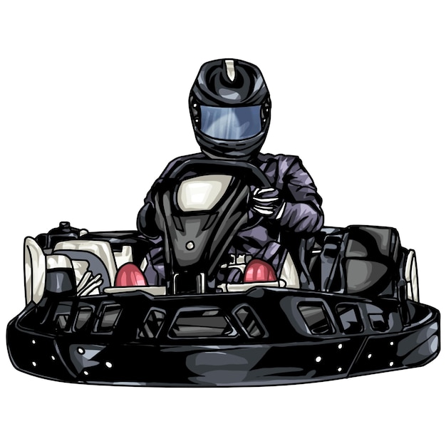 120+ Corrida De Kart Ilustração de stock, gráficos vetoriais e clipart  royalty-free - iStock