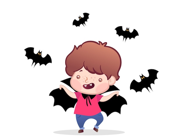 Vamp boy halloween