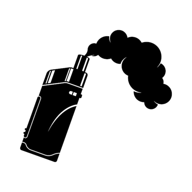 Vape logo design conceito vetor Vaping ilustração design