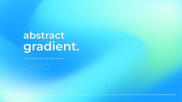 Vector azul e verde gradiente de fundo de tendência resumo