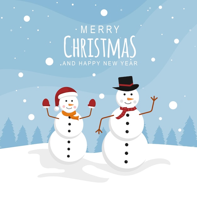 Vector boneco de neve doce para fundo de Natal