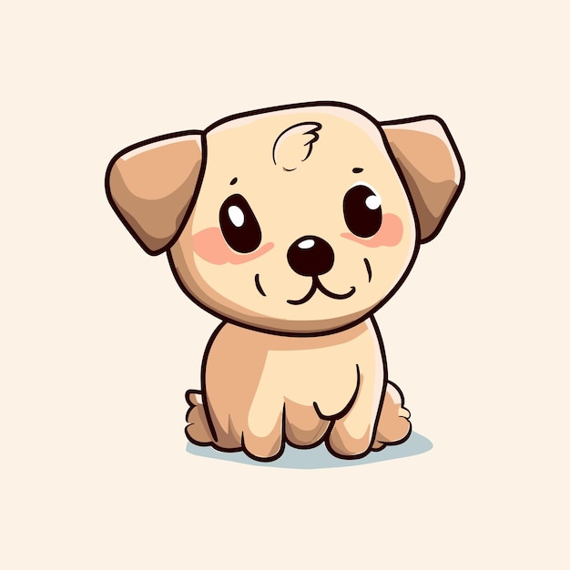 Vetores de Ícone Do Cachorrinho De Cachorro Personagem De Desenho Animado  Kawaii Cara De Cabeça Engraçada Bochechas Corderosa Feliz Dia Dos Namorados  Modelo De Cartão De Saudação De Bebê Fundo Azul Design