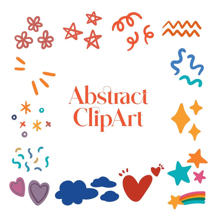 Vector Clip Art Formas Abstratas Gráficos