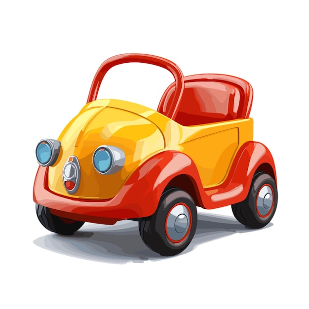 Vetor vector cozy coupe em fundo branco