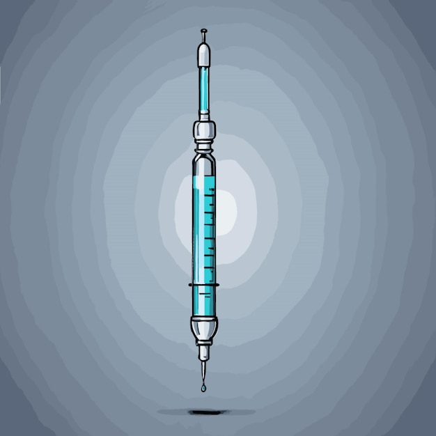 Vetor vector da seringa