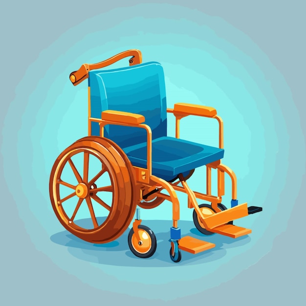 Vector de cadeira de rodas