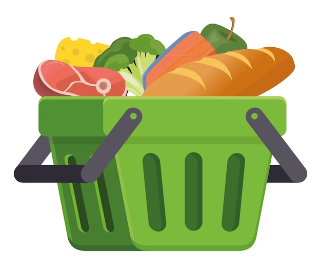 Vector de cesta de compras icon5