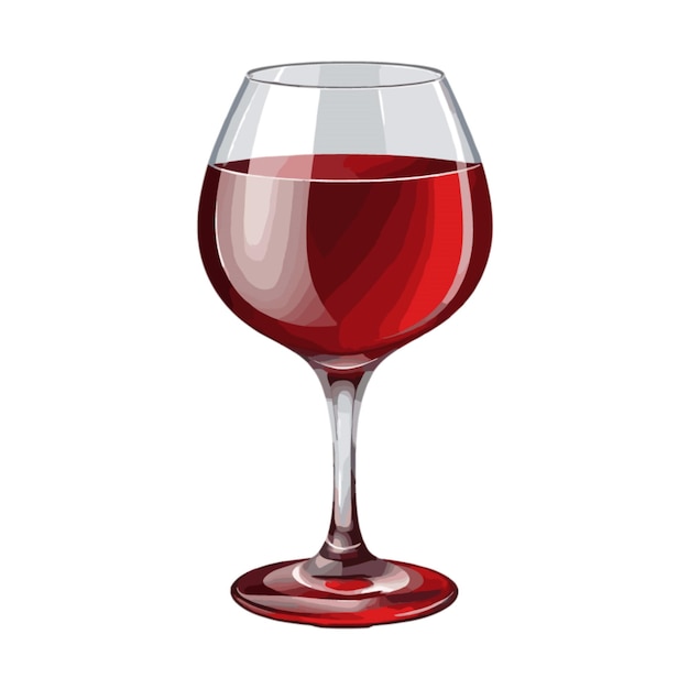 Vetor vector de clipart de copo de vinho