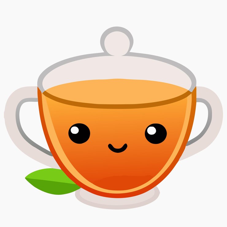 Vetor vector de cor do chá