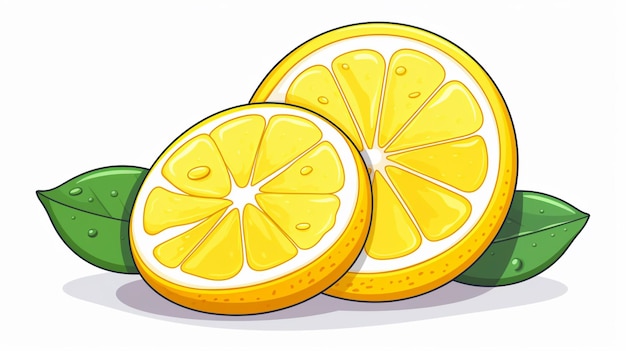 Vector de desenho animado de limão