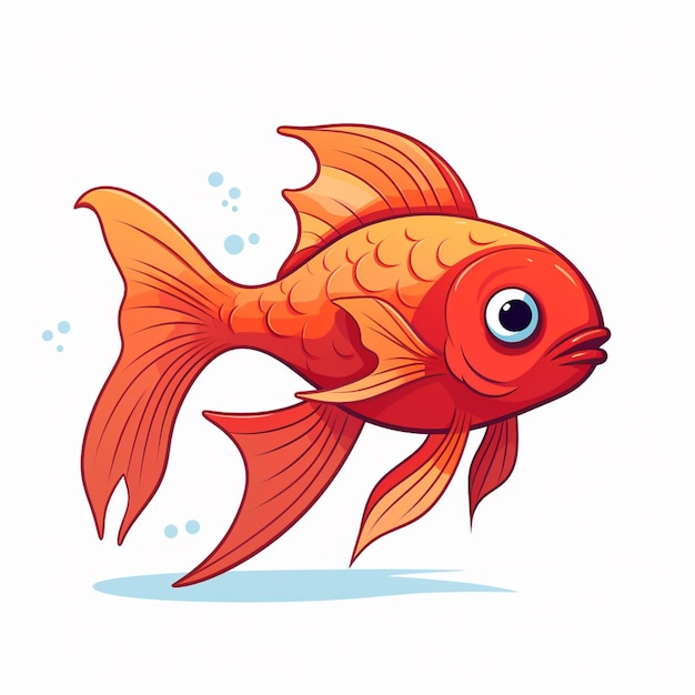 Vetor vector de desenhos animados de peixes