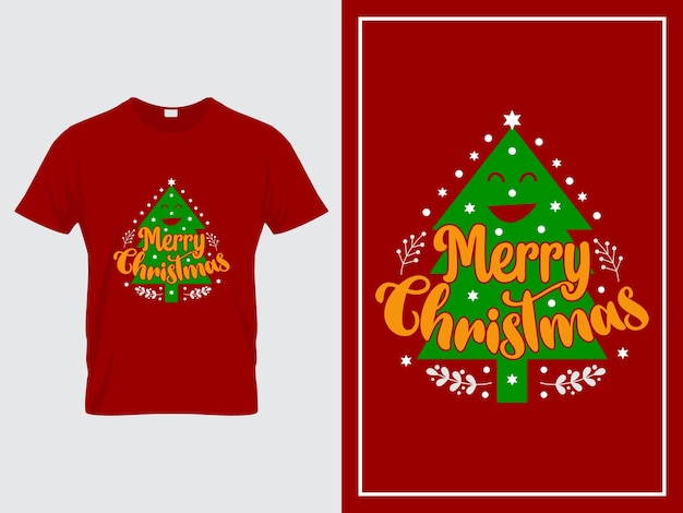 Vector de design de camiseta de Natal Citações de Natal Feliz