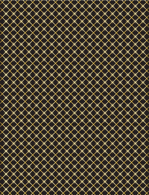 Vetor vector de design de fundo de padrão de interface ornamental dourado