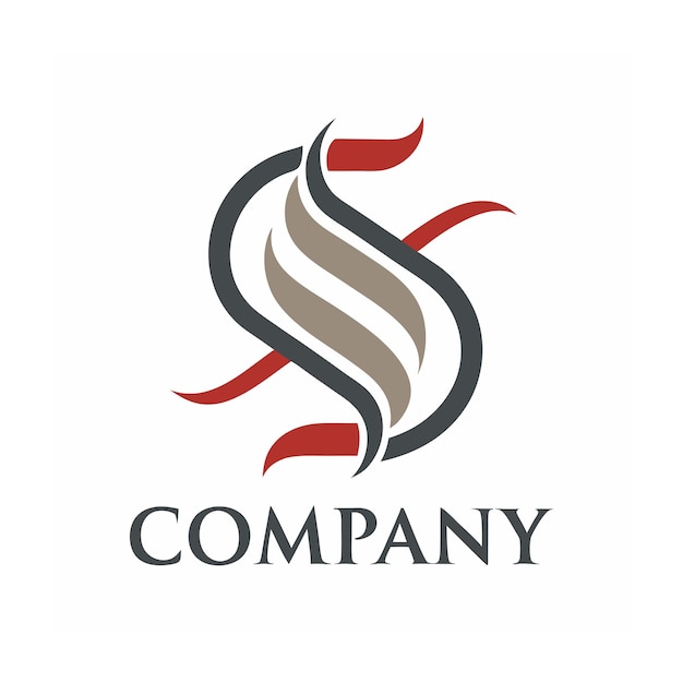 Vector de design de logotipo criativo e elegante, abstrato e minimalista para qualquer empresa de marca