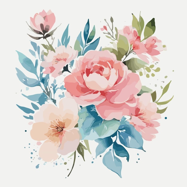 Vector de design floral