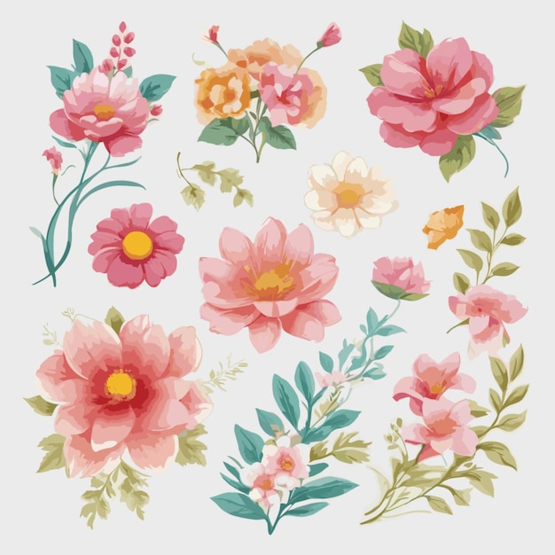 Vector de design floral