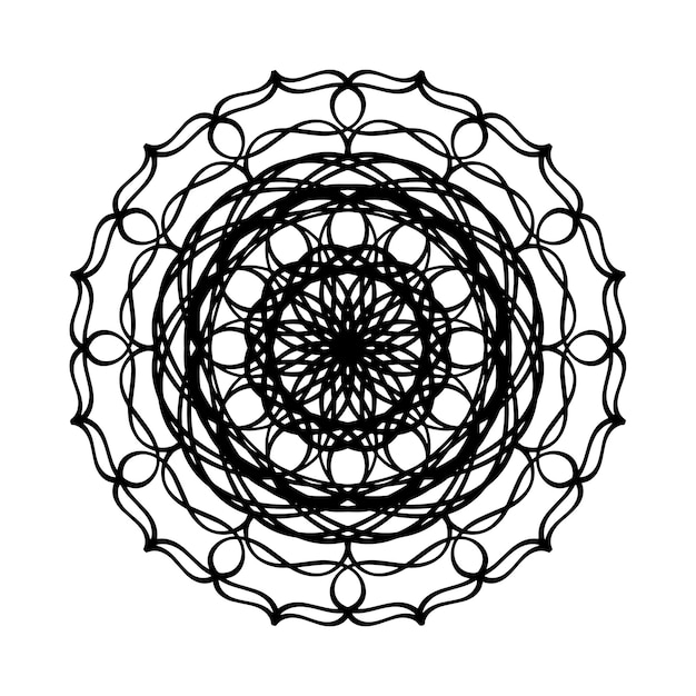 Vetor vector de estilo de mandala e patter