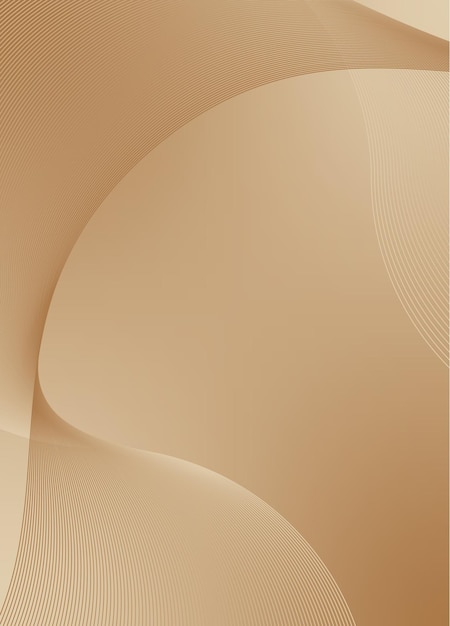 Vector de fundo abstrato com rede de ondas dinâmicas ou linhas onduladas Banner Premium