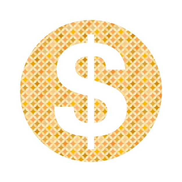 Vetor vector de logotipo em dólares