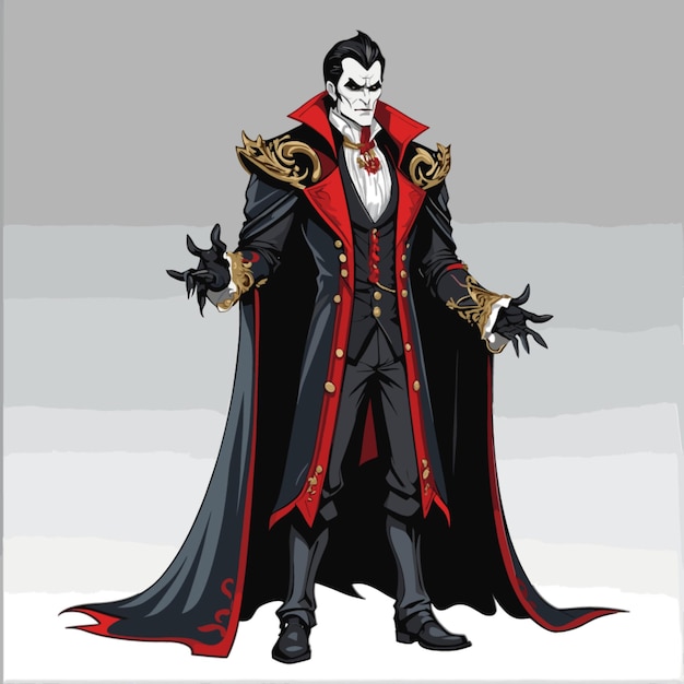 Vetor vector de morcego vampiro