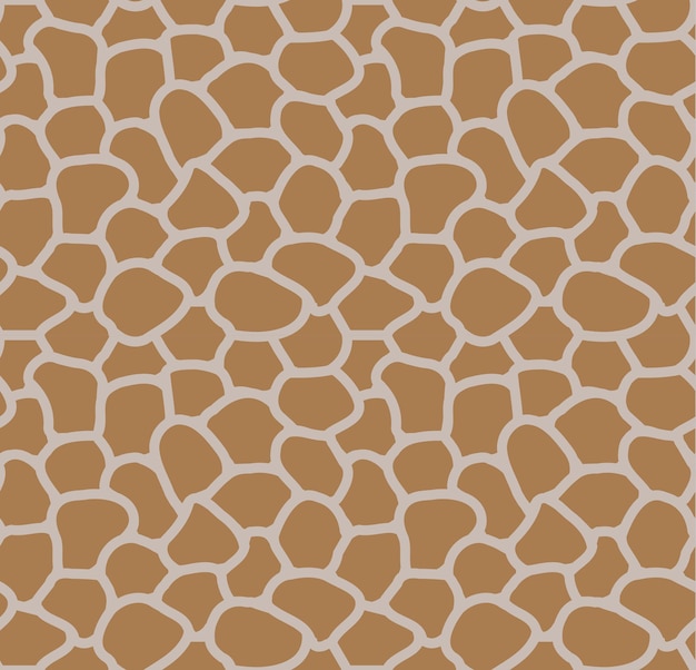 Vector de padrão de leopardo animal sem costura