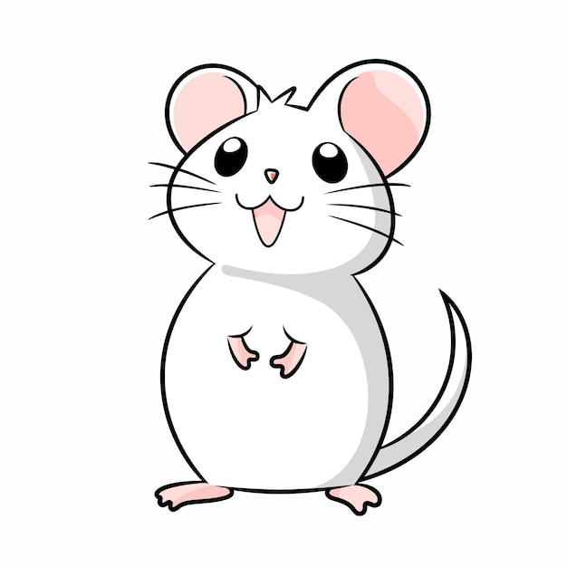 Vector de rato bonito