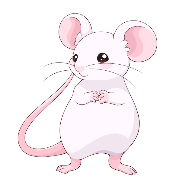 Vector de rato bonito