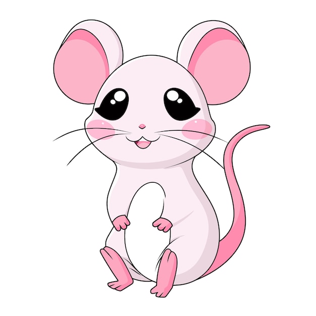 Vector de rato bonito