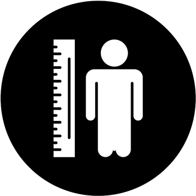 Vetor vector design body mass index icon style