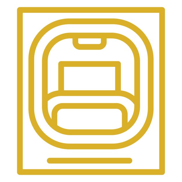 Vetor vector design capsule hotel icon estilo