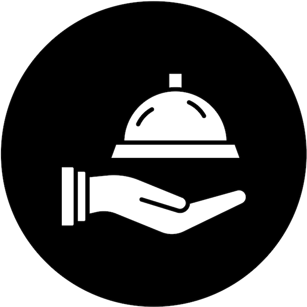 Vetor vector design catering icon style (estilo de ícone de catering por vetor)