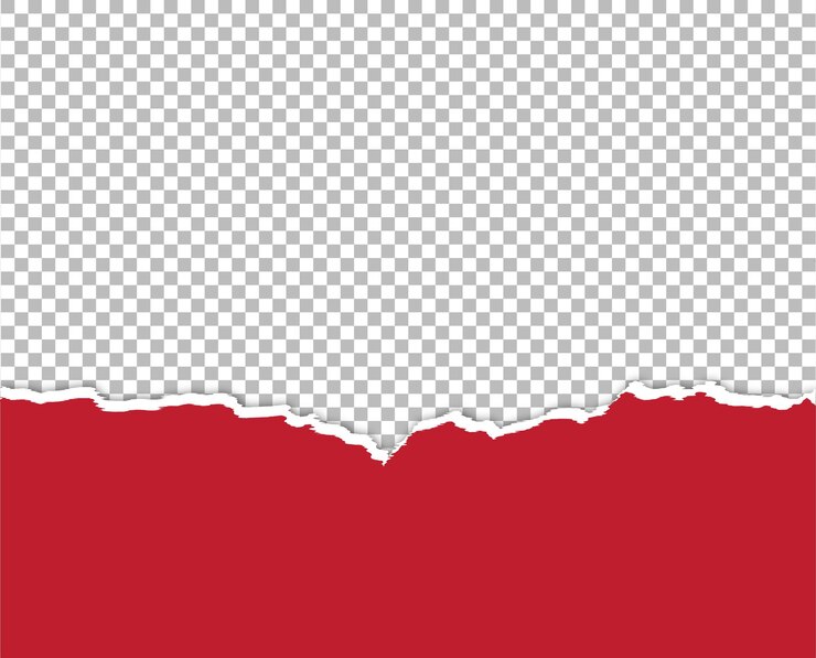 Vetor vector design de papel rasgado em fundo transparente