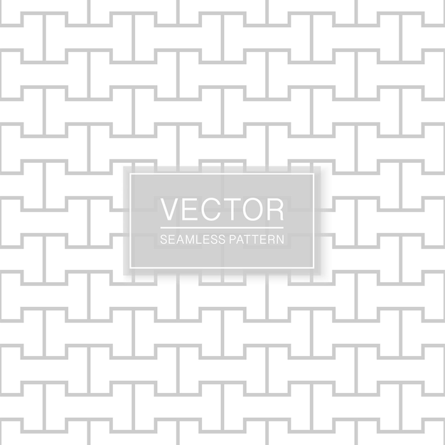 Vector design geométrico padrão ornamental sem costura abstrato na moda