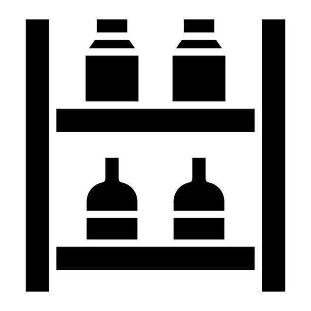 Vetor vector design grocery merchandising icon style (estilo de ícone de mercearia)