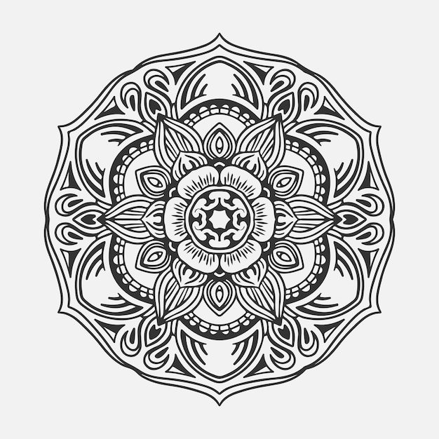 Vector design indiano mandala